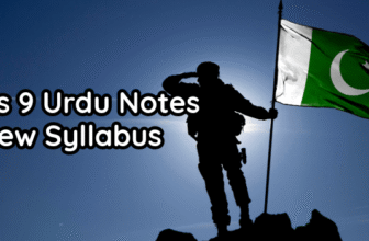 9th Class Urdu Notes - PDF New Syllabus for all Punjab Boards 2025-27