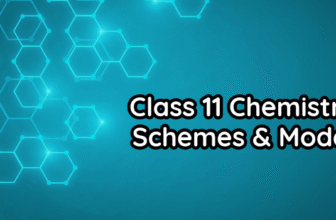 Class 11 Chemistry Pairing Schemes and Model Papers new Syllabus 2025-27