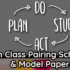 9th Class Math Pairing Schemes and Model Papers 2025-27