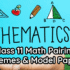 Class 11 Physics Pairing Schemes and Model Papers 2025-27