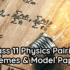 Class 11 Math Pairing Schemes and Model Papers 2025-27